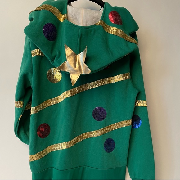 Decorated Christmas Tree sweat shirt - Picture 3 of 11